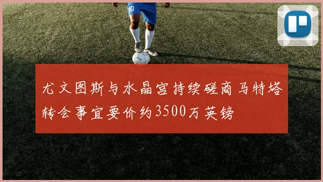 尤文图斯与水晶宫持续磋商马特塔转会事宜要价约3500万英镑
